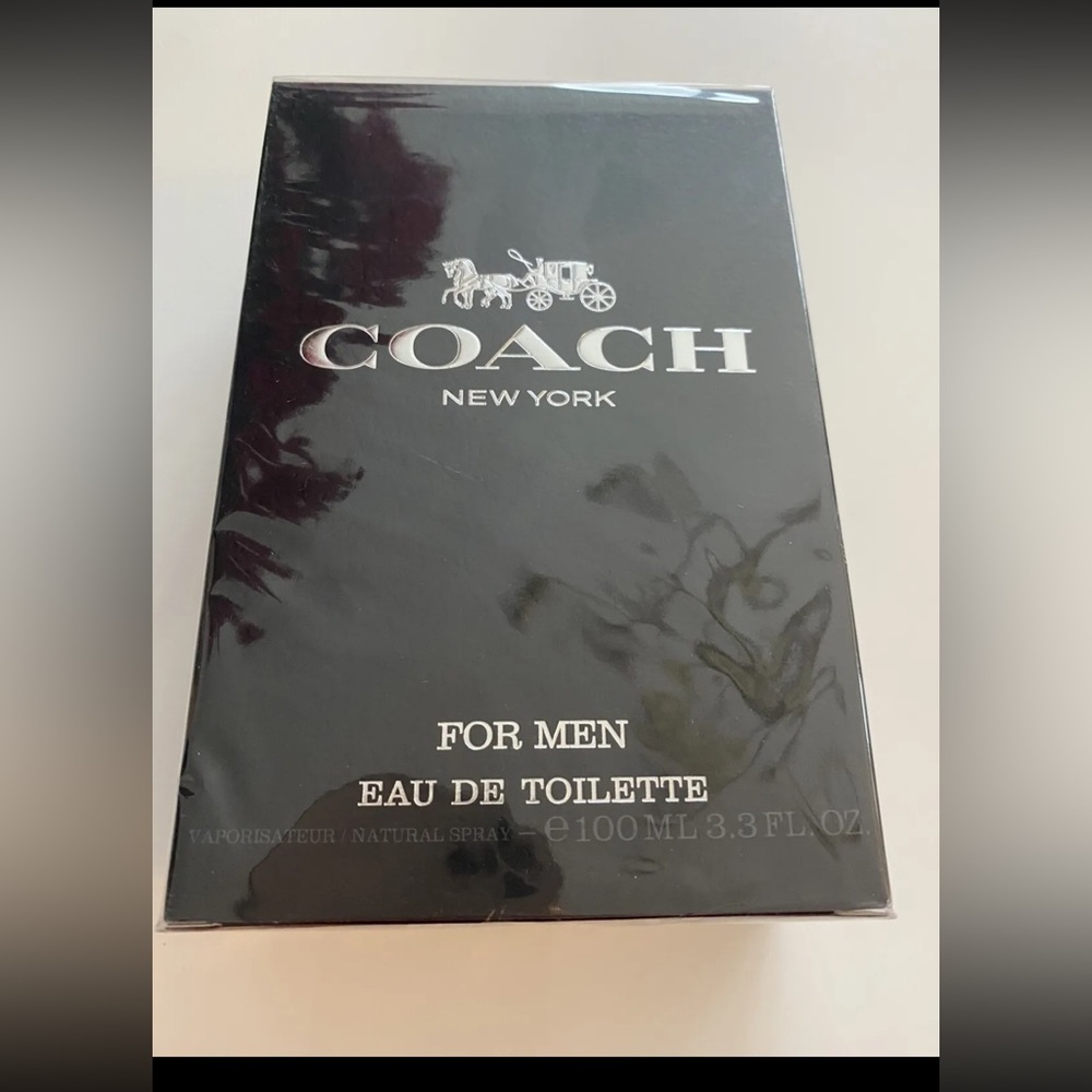 NWB Coach New York 3.3oz. Men Eau De Toilette